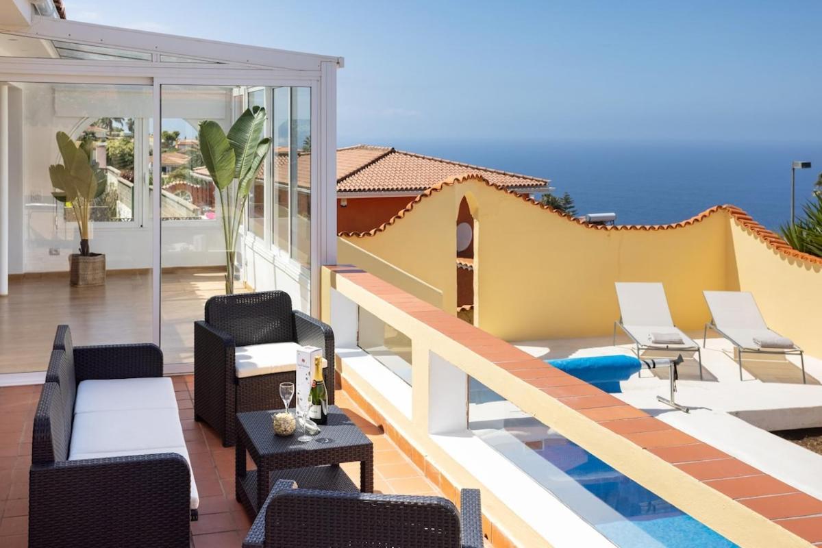 Eden Rentals Villa La Paz Ocean Views Heated Private Pool Sauzal Zewnętrze zdjęcie